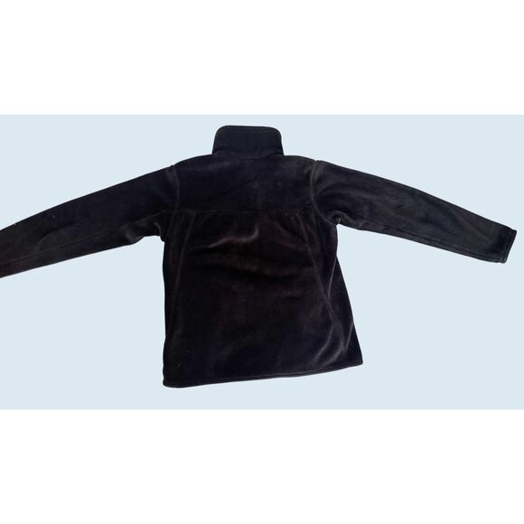 PATAGONIA Black 1/4 Snap Button Fleece Pullover Size Medium - Picture 6 of 7